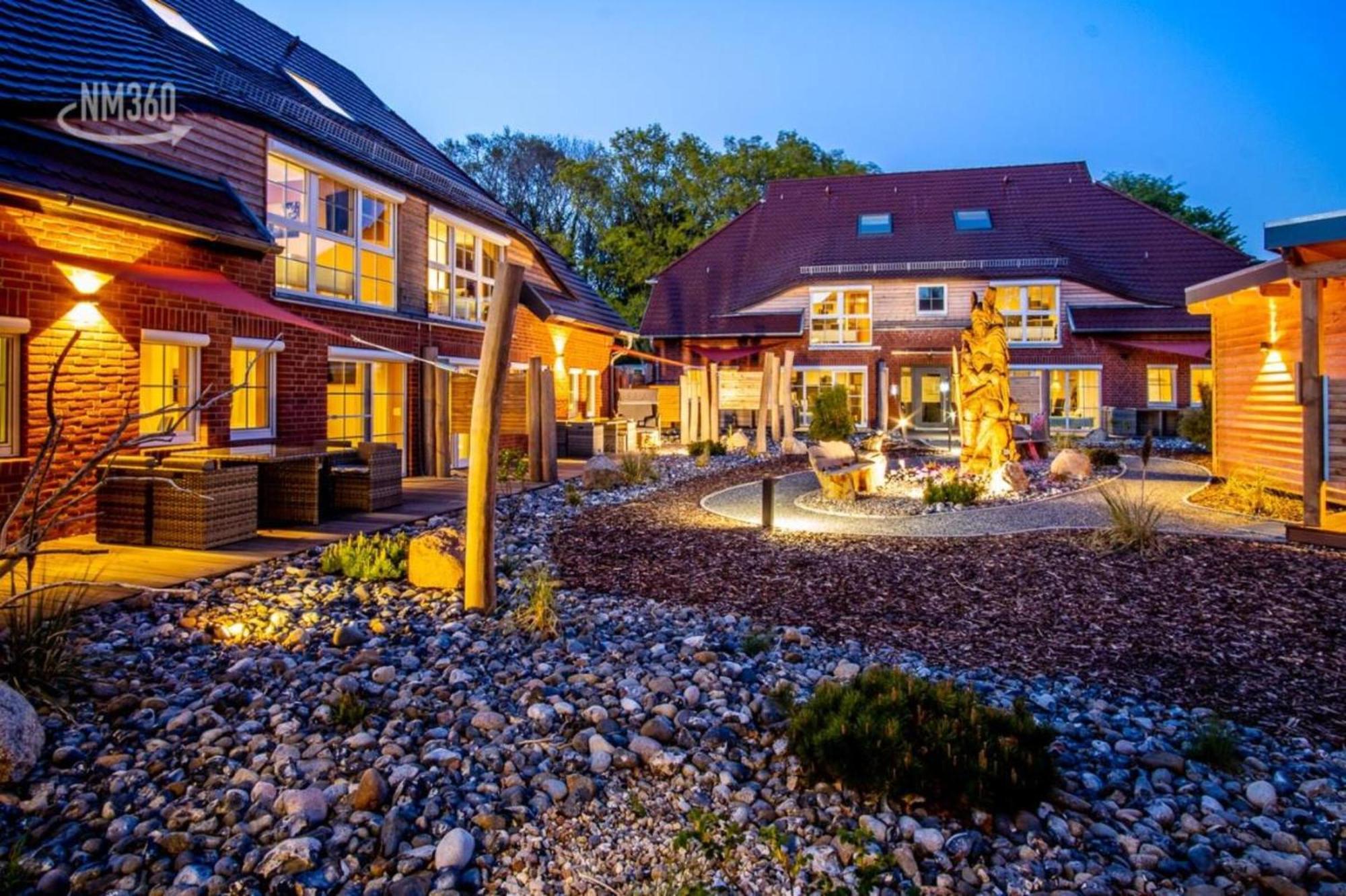 Traumhaftes Appartement Mit Balkon - Odins Blick Wohnung 6 - Mit Privatstrand, Sauna Lobbe Esterno foto