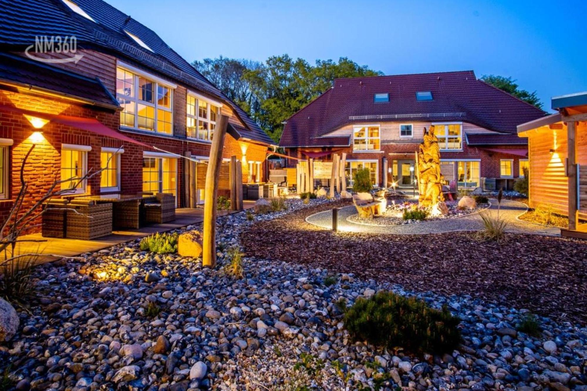 Traumhaftes Appartement Mit Balkon - Odins Blick Wohnung 6 - Mit Privatstrand, Sauna Lobbe Esterno foto